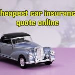 Cheapest car insurance online quote